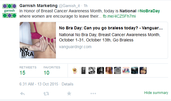 No Bra Day: Can you go braless today? - Vanguard News
