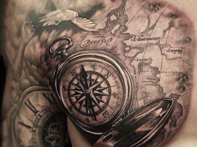 100 Amazing- and inspirational travel tattoos! - Girlswanderlust