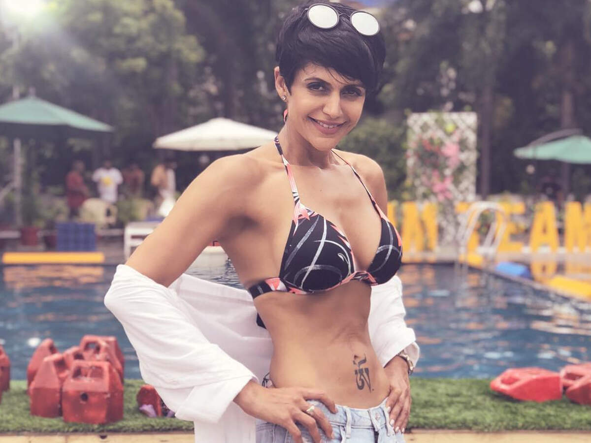 Mandira bedi big boobs.