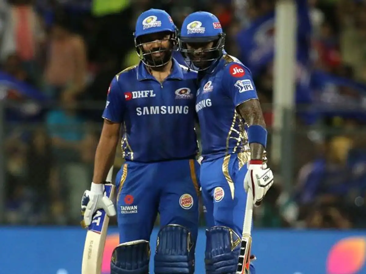 Image result for IPL से पहले रोहित से पूछा, कौन होगा MI का दूसरा ओपनर बल्लेबाज