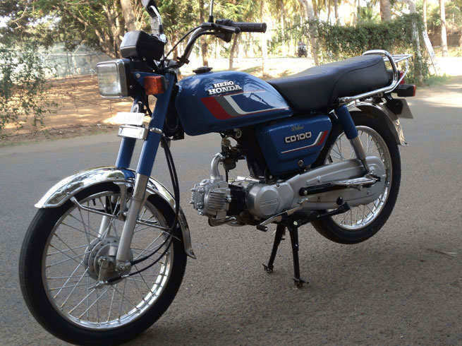 Hero honda deals old bike list