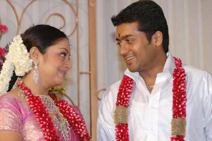 Surya jyothika love story in tamil,சரவணன் என்கிற சூர்யாவின் ஆரம்ப நாட்கள்  மற்றும் ஜோதிகா உடனான காதல் கதை! - early days of actor surya and his love  story with jyothika - Samayam Tamil