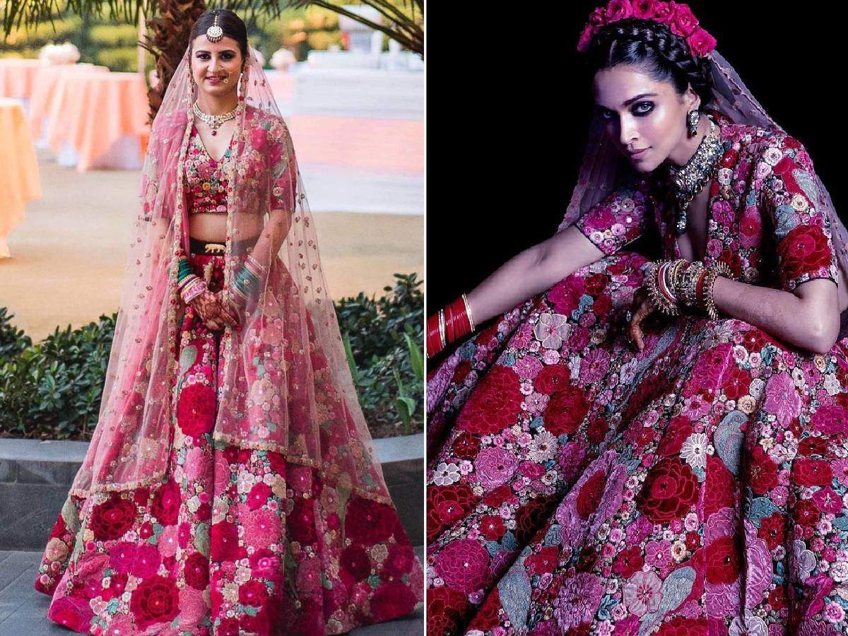 Floral Halter Lehenga – Studio East6