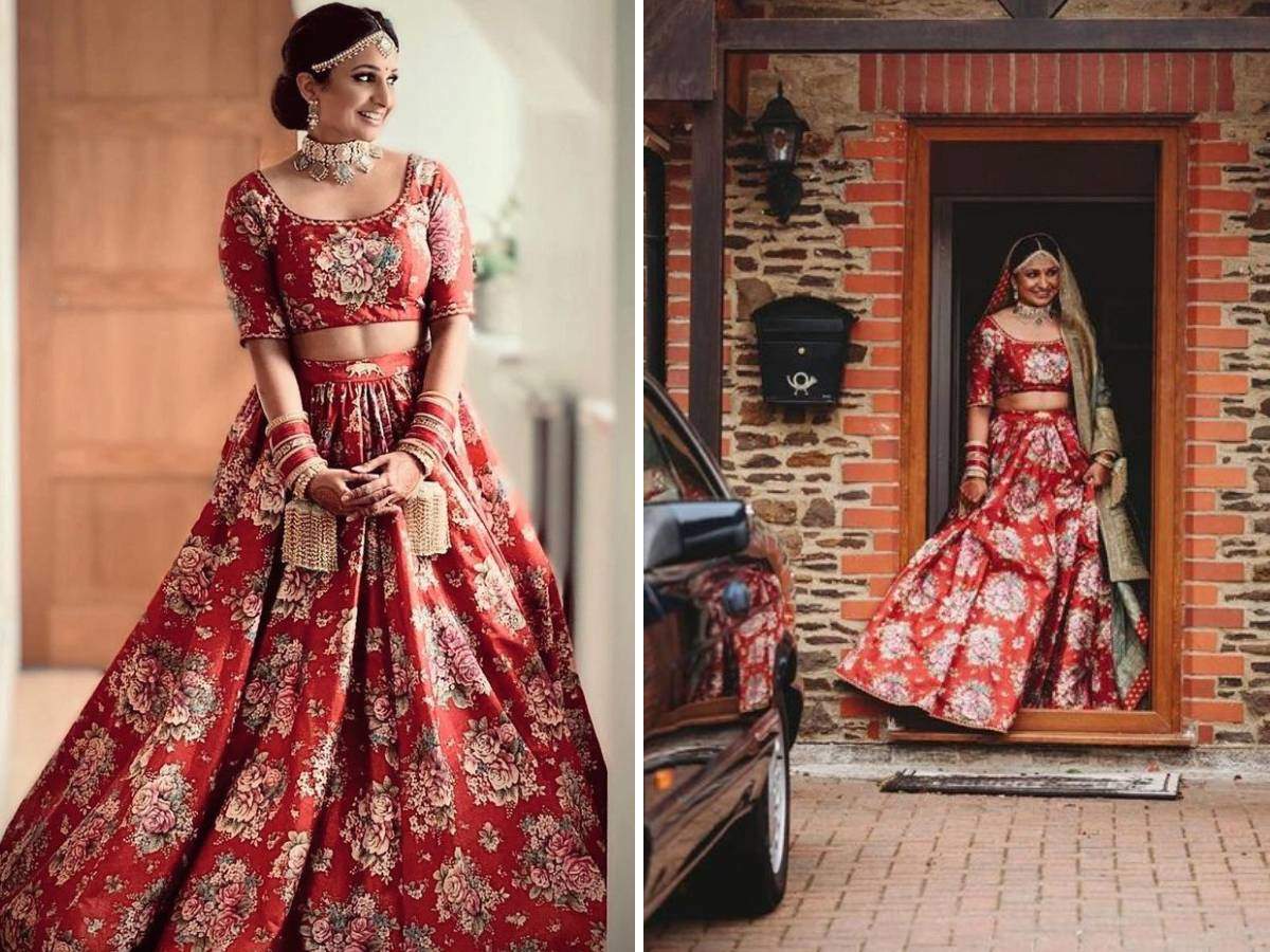 Buy Sabyasachi Bridal Lehenga Blouse for Women Designer Lehanga Choli  Latest Lengha Online in India - Etsy