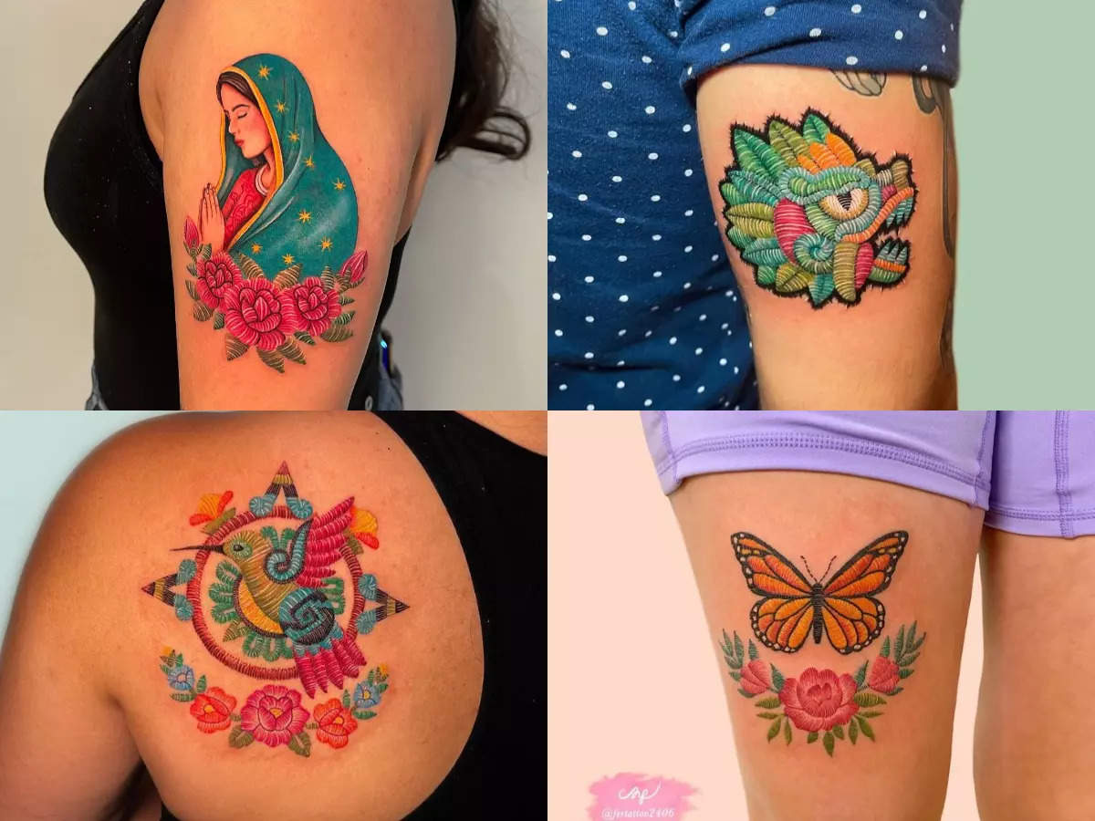 Sunshine Kelly  Beauty  Fashion  Lifestyle  Travel  Fitness  Everything You Need To Know About The New Embroidery Tattoos Trend