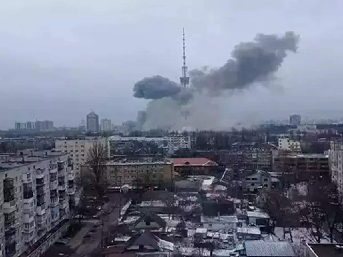 रूस ने कीव के टीवी टॉवर को उड़ाया, पांच लोगों की मौत, 5 घायल