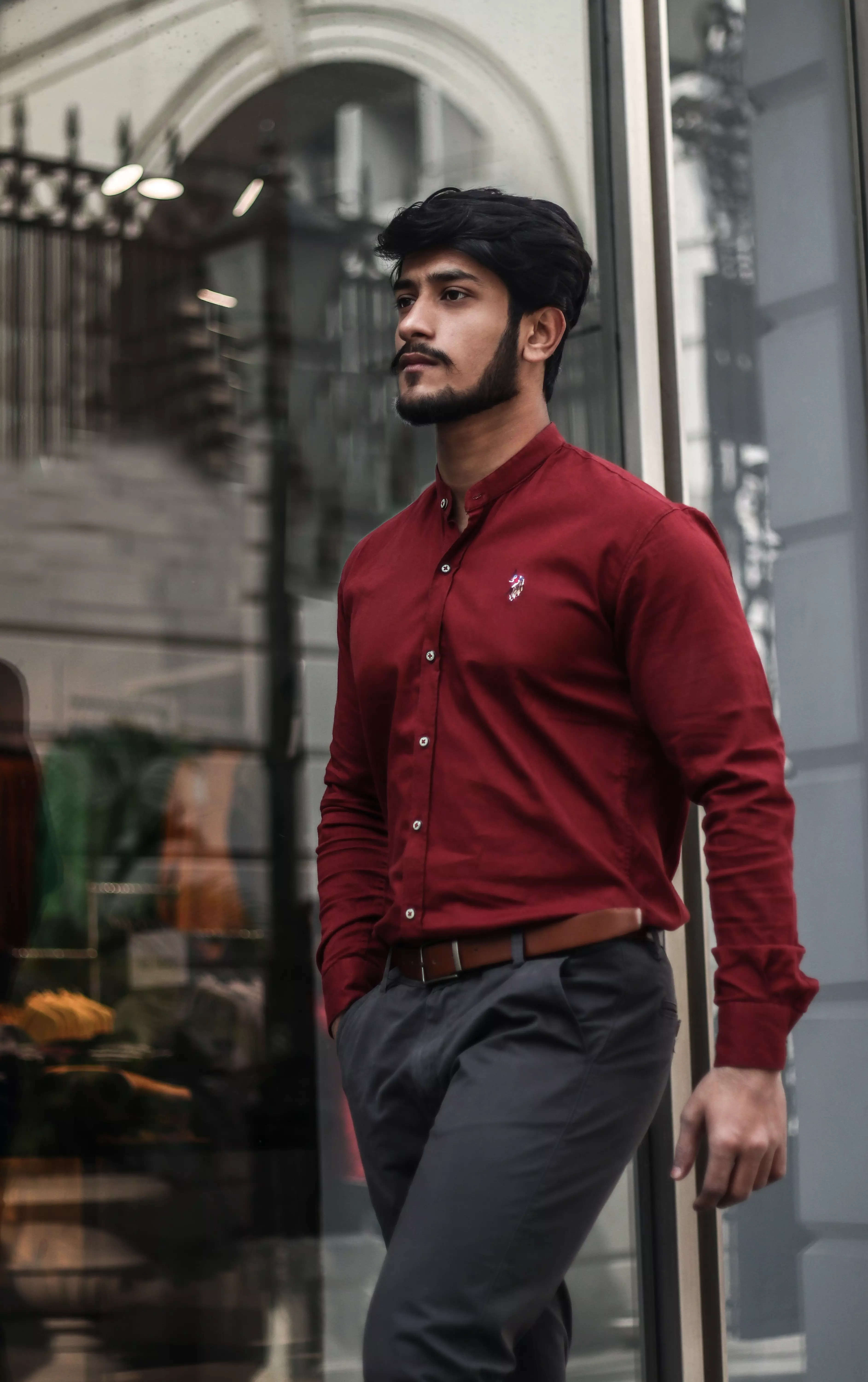S-Line Men Solid Casual Maroon Shirt - Buy S-Line Men Solid Casual Maroon  Shirt Online at Best Prices in India | Flipkart.com