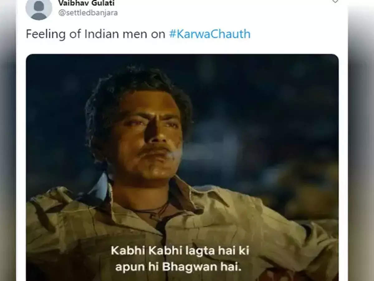 Karwa Chauth Latest Memes, Karwa Chauth 2022 Memes: करवा ...