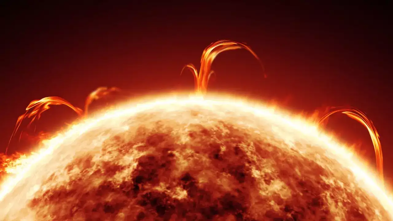 The piece of the sun broke, now what will be the effect on the earth?  see photos