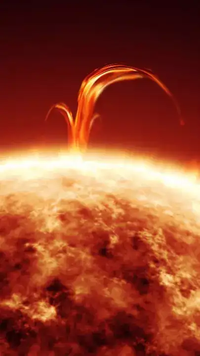 The piece of the sun broke, now what will be the effect on the earth? see photos