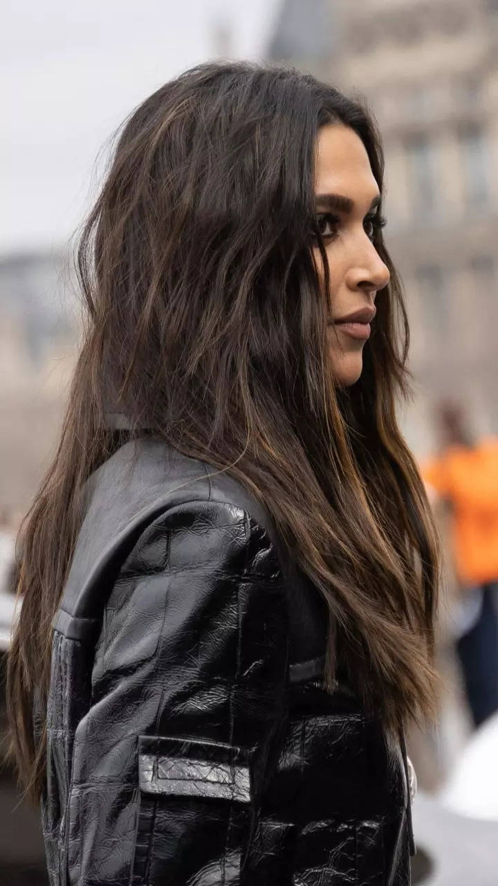 Deepika Padukone makes heads turn in all-black LV outfit at Paris