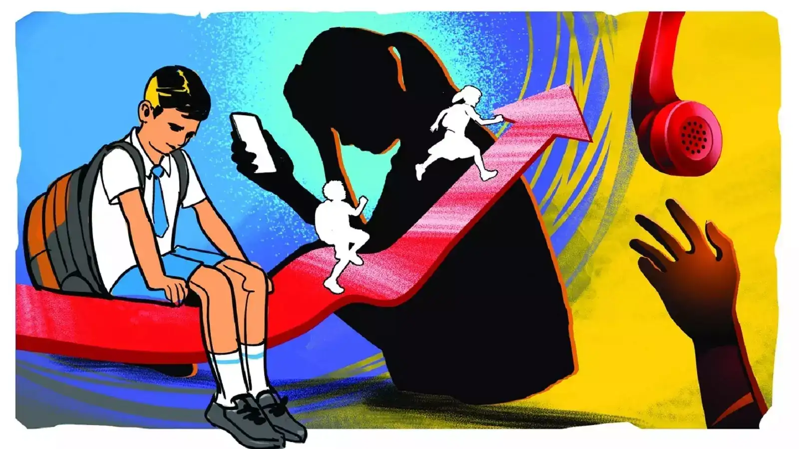 लहान मुलेही ताणतणावाच्या गर्तेत; आरोग्य विभागाच्या आकडेवारीतून चिंताजनक वास्तव उघड लहान मुलेही ताणतणावाच्या गर्तेत; आरोग्य विभागाच्या आकडेवारीतून चिंताजनक वास्तव उघड