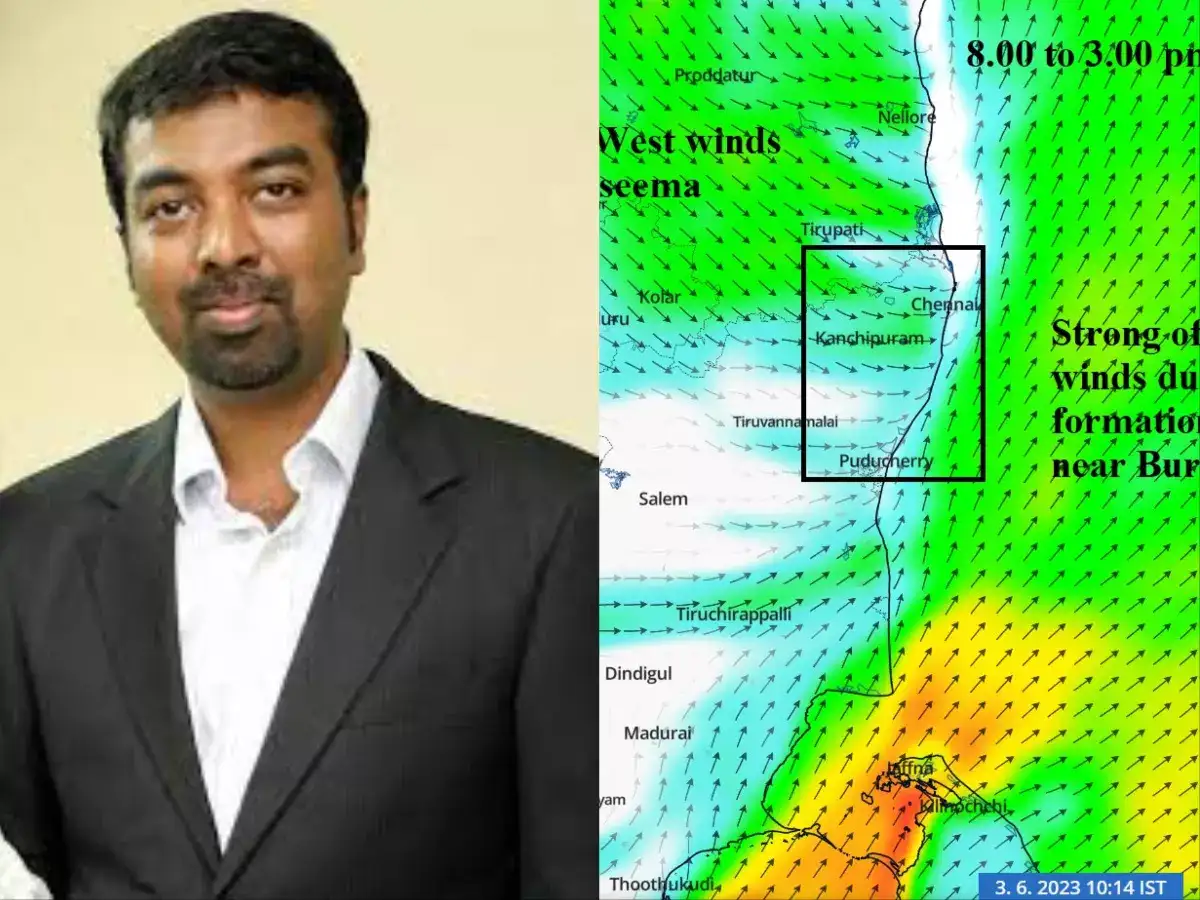 என்னது... இன்னைக்குமா? வெதர்மேன் பதிவால் மிரண்டு போன சென்னை வாசிகள்! 