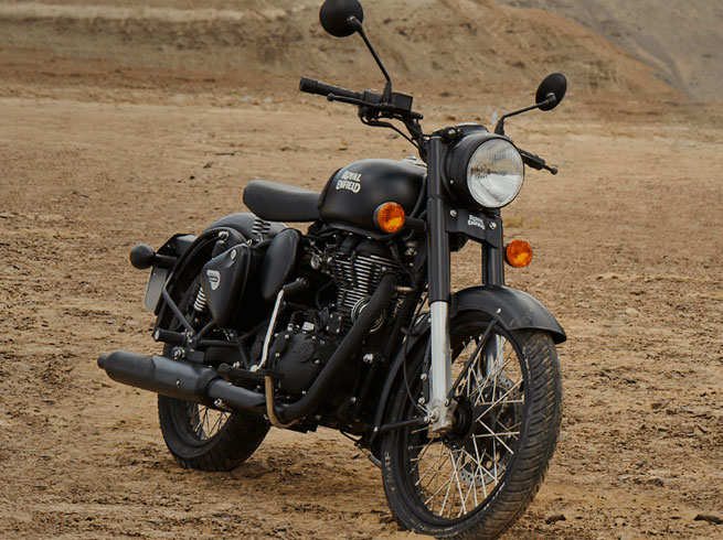 Royal enfield 500cc mat black online price