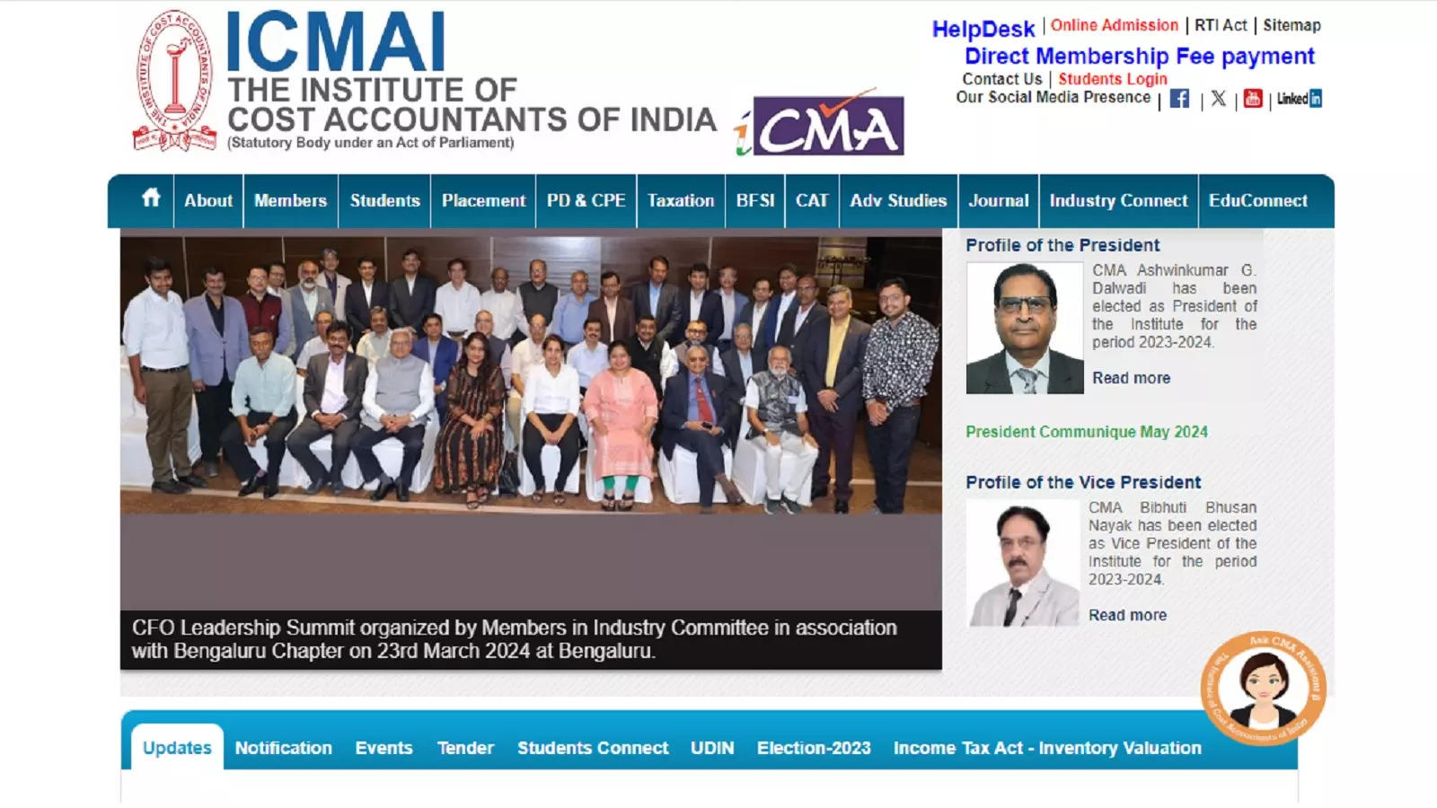 ICMAI CMA June 2024 Admit Card released, here is the direct link