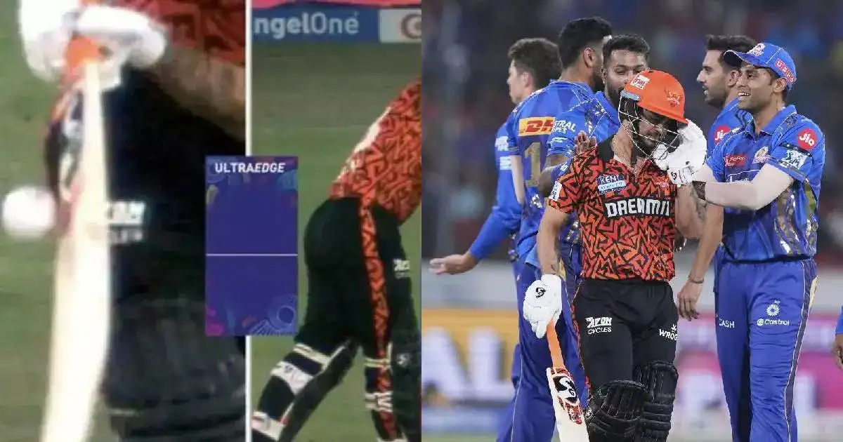 ആരും അപ്പീല്‍ ചെയ്തില്ല, അമ്പയര്‍ ഔട്ടാക്കിയുമില്ല, സ്വയം പുറത്തുപോയി ഇഷാന്‍ കിഷന്‍; അള്‍ട്രാ-എഡ്ജ് വീഡിയോ വന്നതോടെ വിവാദം