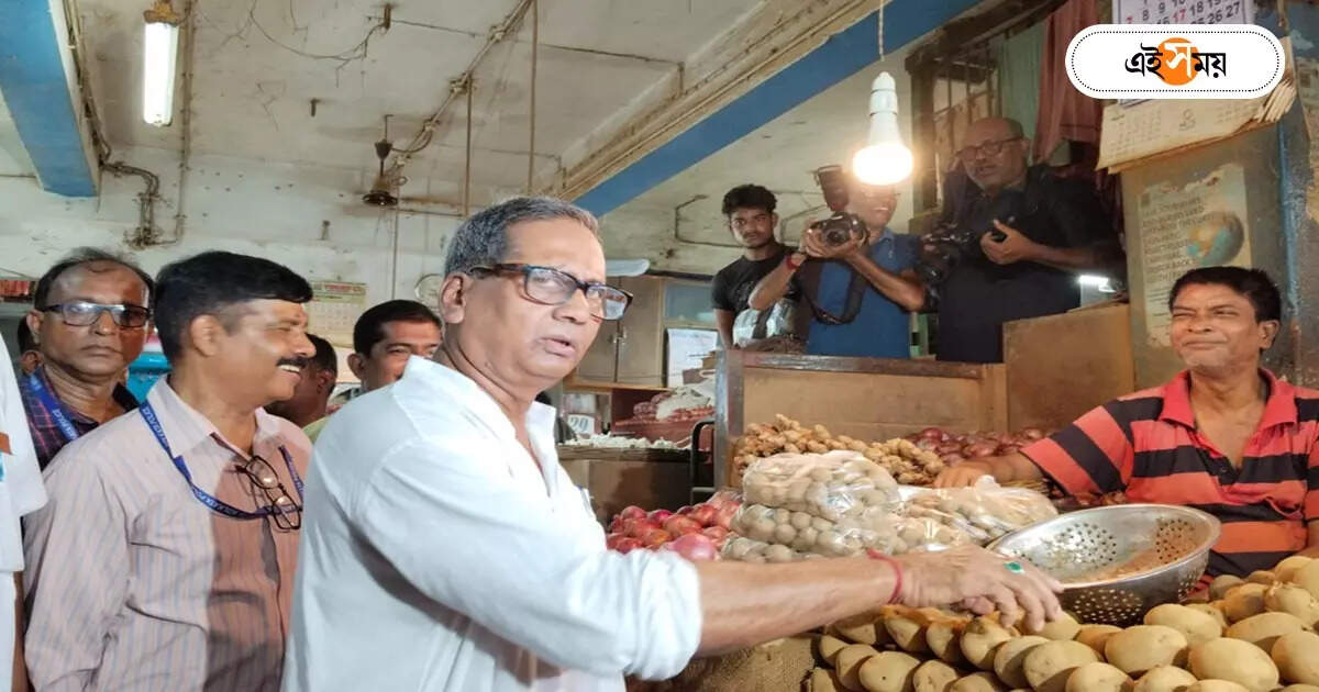 Vegetables Price List,মুখ্যমন্ত্রীর নির্দেশের পরেই সবজির দাম কমাতে তৎপরতা, বুধের সকালেই বাজারে টাস্ক ফোর্স – task force visits at vip market kankurgachi kolkata today morning