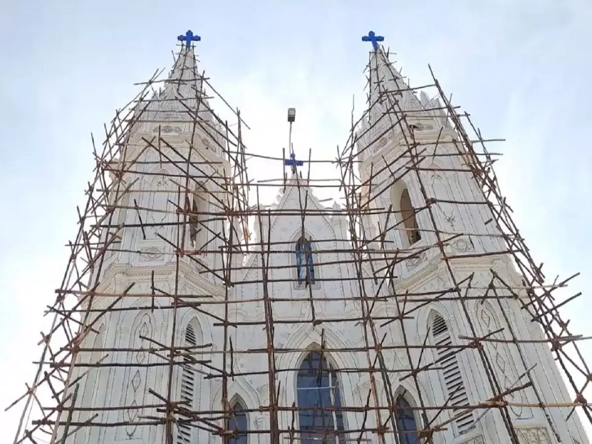 வேளாங்கண்ணி மாதா கோவில் திருவிழா: பணிகள் தீவிரம்! 