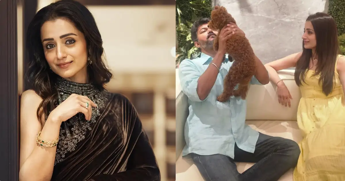 നമ്മൾ പ്രണയത്തിൽ മുഴുകി നിൽക്കുന്നത് കാണുമ്പോൾ ചില ദുഷിപ്പുള്ളവർ കൺഫ്യൂഷനിലാവും; വിജയ്ക്കൊപ്പമുള്ള ഫോട്ടോയ്ക്ക് പിന്നാലെ മറുപടിയുമായി തൃഷ കൃഷ്ണൻ