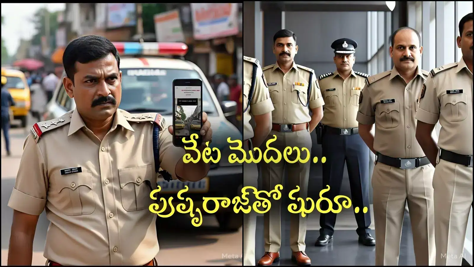 కూటమి సర్కారు వేట మొదలు.. పుష్పరాజ్‌తో షురూ.. ఇక తగ్గాల్సిందే బ్రదరూ..!