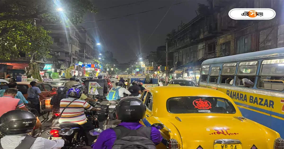 Traffic Update in Kolkata : ষষ্ঠীর সন্ধ্যায় সব রাস্তা এসে মিশেছে কলকাতায়, কোন রাস্তায় যানজট নেই? – kolkata traffic police update on sasthi for durga puja 2023