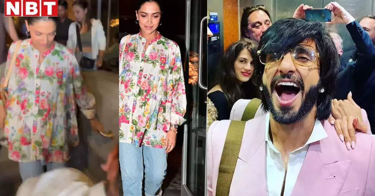 Ranveer is enjoying in Ambani's party, Deepika is handling her baby bump alone, video goes viral