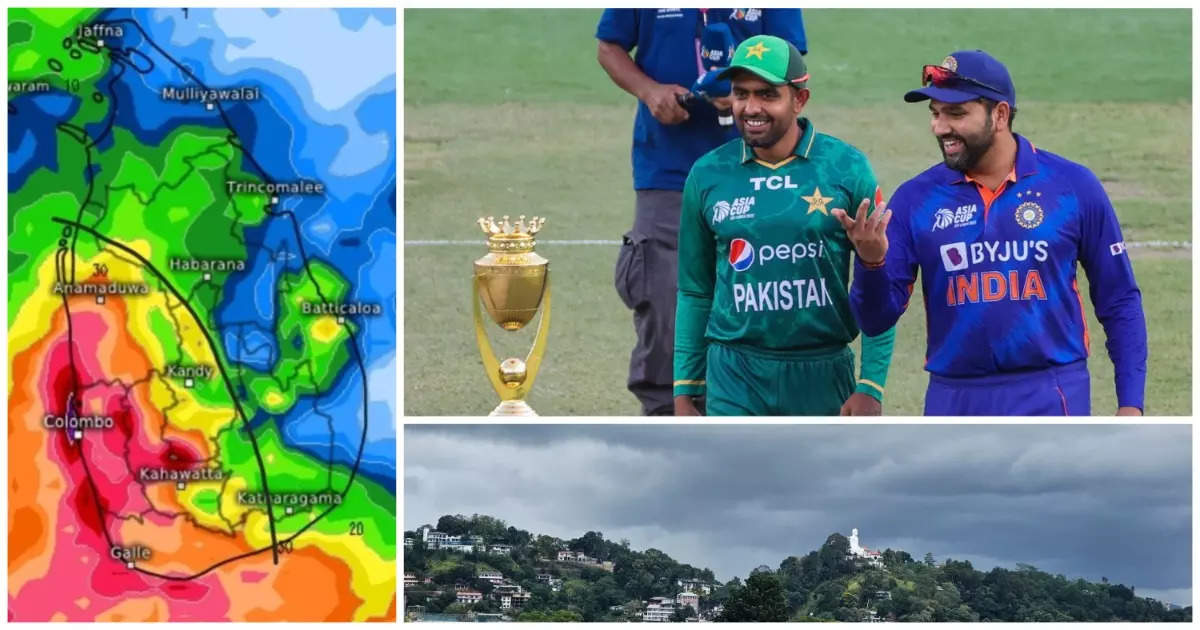 IND vs PAK: Disturbing candy weather.. Is it a blow to the India-Pak match?!?