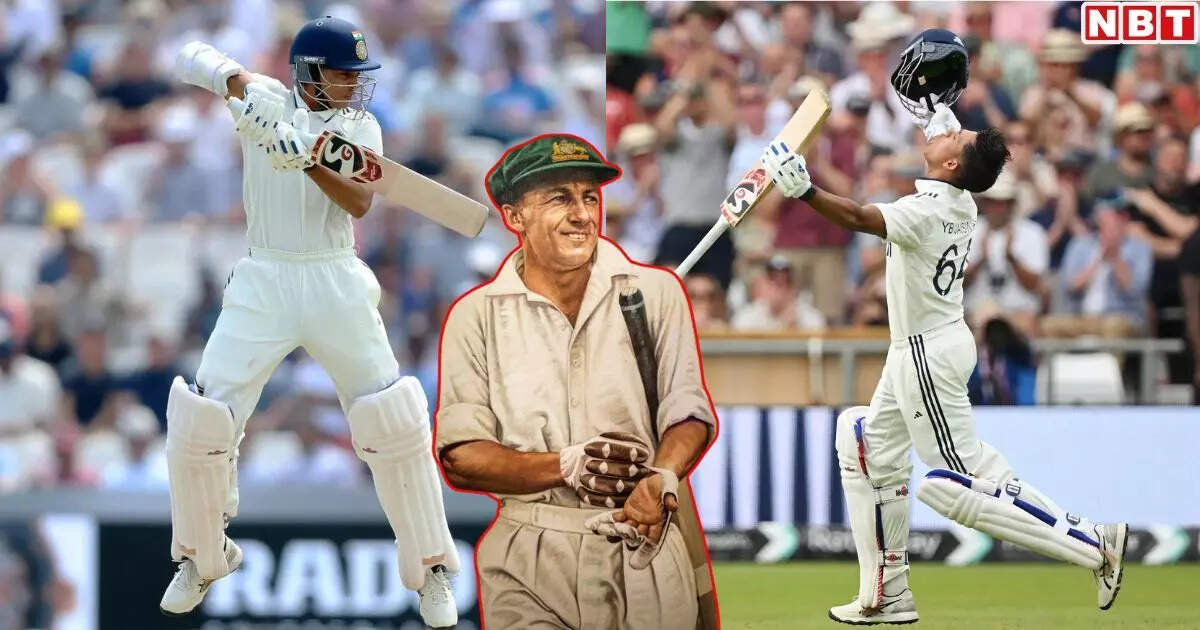 डॉन ब्रैडमैन का अद्भुत रिकॉर्ड चूर-चूर, यशस्वी जायसवाल ऐसा करने वाले टेस्ट में दुनिया के पहले बल्लेबाज बने