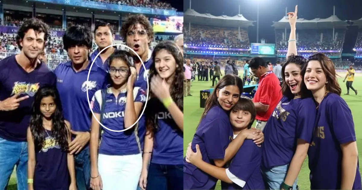 14 year old picture of IPL goes viral, people are stunned to see the transformation of Suhana, Ananya and Shanaya