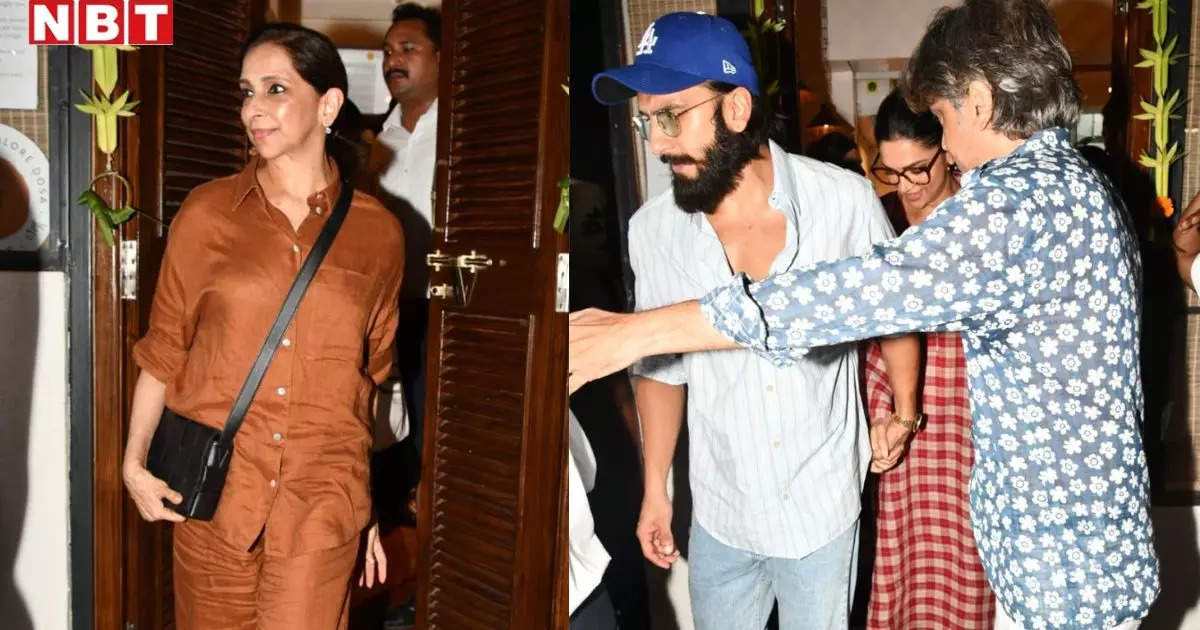 After returning from Italy, Ranveer Singh went on a dinner date with his mother-in-law and wife Deepika, and then also did shopping for the baby!
