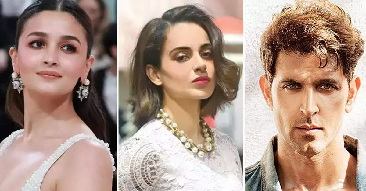 Alia and Hrithik forgot their grievances and gave such a reaction on Kangana Ranaut's slapping incident, the post is going viral