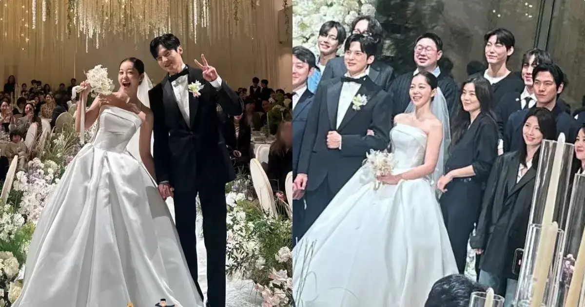 ലളിതം മനോഹരം! പത്ത് വർഷത്തെ പ്രണയം, യൂൺ സങ് വൂണും കിം ​ഗാ യൂനും വിവാഹിതരായി, ചിത്രങ്ങൾ വൈറലാവുന്നു