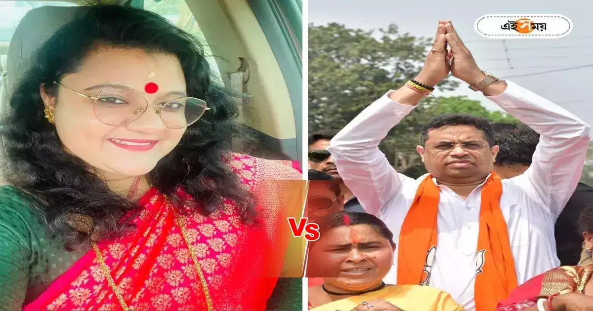 বিষ্ণুপুর লোকসভা কেন্দ্র,প্রাক্তন কর্তা-গিন্নি আজ যুযুধান দু’পক্ষ, মন্দিরনগরীর আশীর্বাদ কার ঝুলিতে? – bishnupur lok sabha election main fight between bjp candidate saumitra khan and tmc candidate sujata mondal