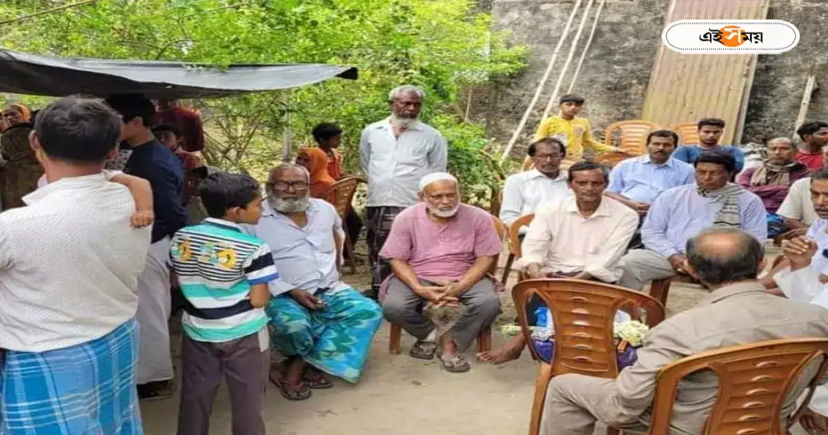 Communal Harmony : গ্রামের একমাত্র হিন্দু পরিবারে মৃত্যু! শবযাত্রায় কাঁধ দিলেন মুসলিমরা, সম্প্রীতি নদিয়ার গ্রামে – nadia village muslim persons helping hindu family for funeral work showing communal harmony