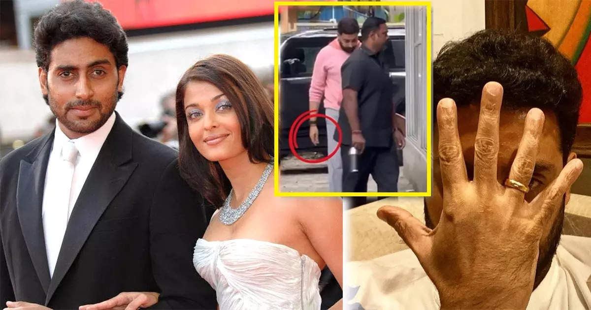 Abhishek Bachchan Spotted Without Wedding Ring Amidst Divorce Rumors