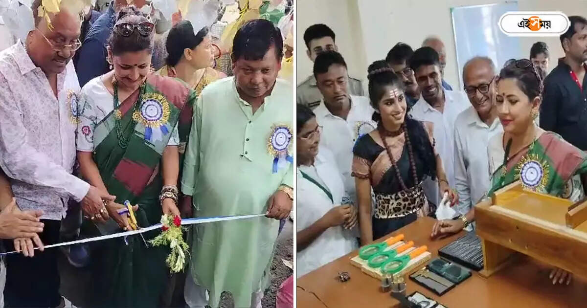 Rachana Banerjee : ‘ছোটোরা খুব খুশি, তাই আমিও…’, হুগলির স্কুলকে নতুন ‘উপহার’ রচনার – rachana banerjee tmc mp inaugurated laboratory at a high school in hooghly