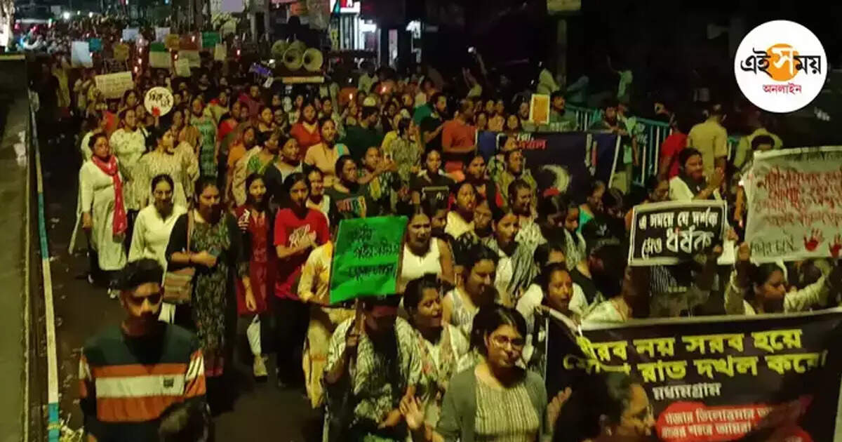 RG Kar Hospital Protest,পুরুষতান্ত্রিক মনের আগলও ভাঙছে আরজি কর আন্দোলন? – womens lead of rg kar hospital protest march
