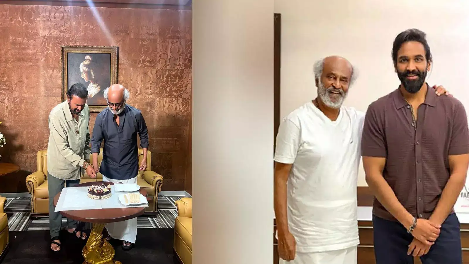 രജനി സാറിന്റെ ഈ ആലിംഗനത്തിനായിഞാൻ 22 വർഷംകാത്തിരുന്നു: കണ്ണപ്പ ഗംഭീരമെന്നു സൂപ്പർ സ്റ്റാർ രജനീകാന്ത്