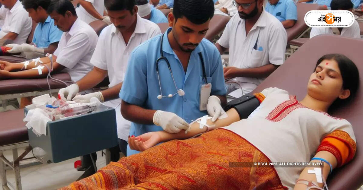 Blood Donation Camp : ব্লাড ব্যাঙ্কে রক্তের আকাল, সমস্যায় থ্যালাসেমিয়া আক্রান্তরা – blood crisis in kalna sub division hospital blood bank