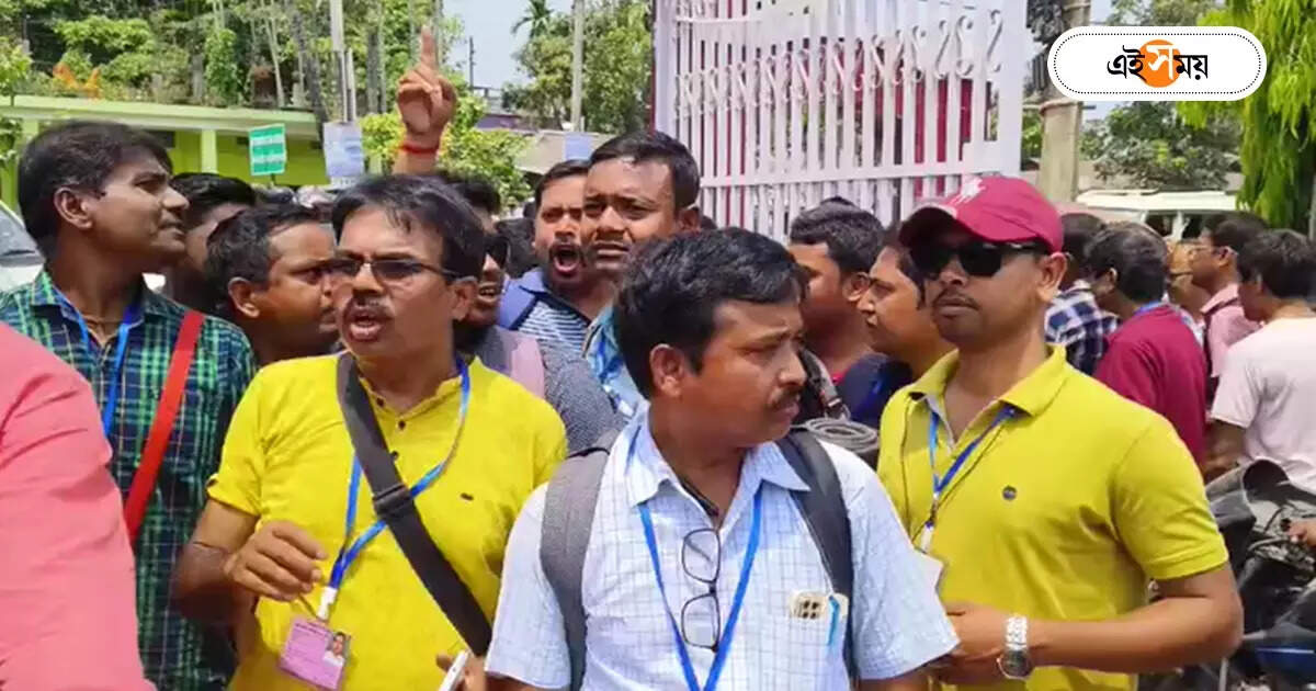 Cooch Behar Lok Sabha : ‘টাকা না পেলে ডিউটি নয়’, DCRC-তে ব্যাপক বিক্ষোভ ভোটকর্মীদের – polling personnel have shown protest at dcrc dinhata cooch behar