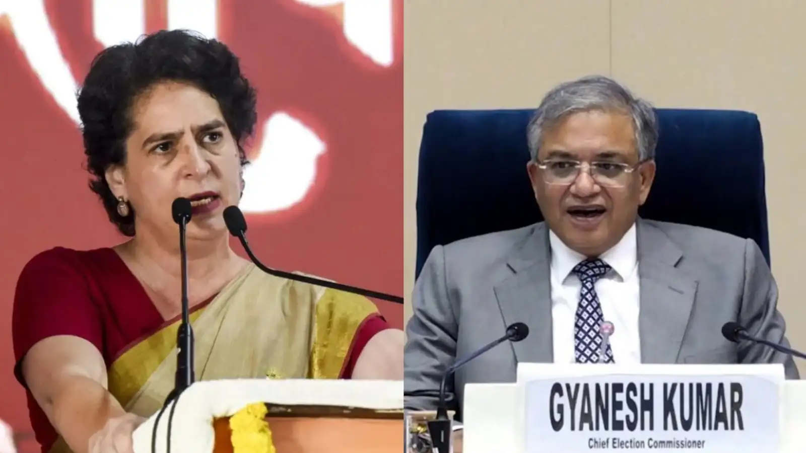 ரிட்டையர்மெண்ட் பிறகு ஓய்வு கிடையாது: வாக்கு திருட்டில் தேர்தல் ஆணையம் மீது பிரியங்கா கடும் தாக்கும் 