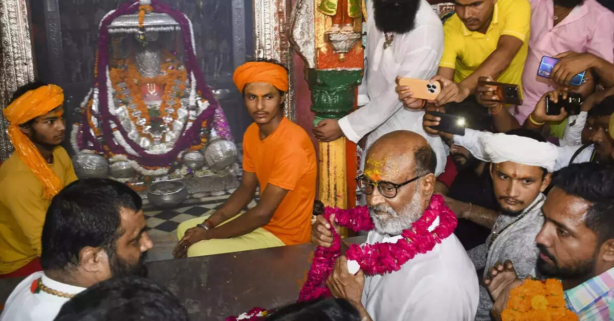 Rajinikanth Ayodhya: Rajinikanth reached Ayodhya, visited Hanuman Garhi and said – waiting for the completion of Ram temple