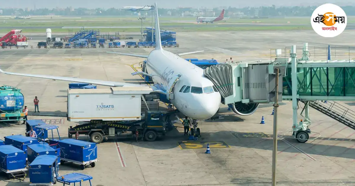 Kolkata Airport,‘বিমানে বোমা রাখা আছে’, পর পর দু’দিন হুমকি বার্তা কলকাতা বিমানবন্দরে – kolkata airport got threat mail in flight creates panic among passengers