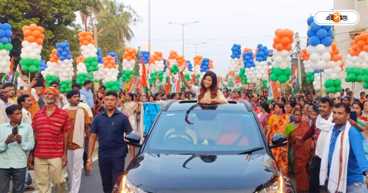 Lovely Maitra : মিতালির সমর্থনে রোড শোয়ে শশি, প্রচারে লাভলিও – lovely maitra lok sabha election campaigning in tarakeswar and khanakul