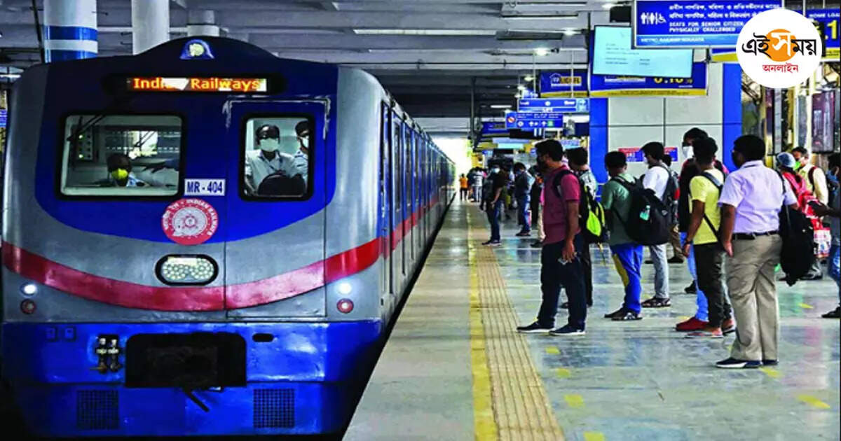 Kolkata Metro,কালীঘাট স্টেশনে আত্মহত্যার চেষ্টা, কবি সুভাষ-দক্ষিণেশ্বর লাইনে ব্যাহত মেট্রো পরিষেবা – kolkata metro service disrupted for suicide attempt at kalighat station