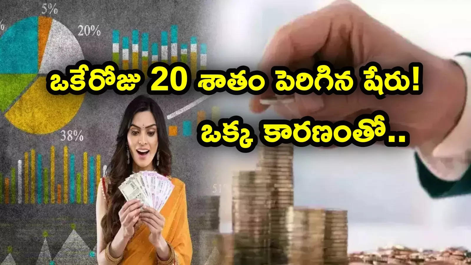 బోనస్ షేర్లపై కంపెనీ ప్రకటన.. దెబ్బకు 20 శాతం దూసుకెళ్లిన స్టాక్.. ఇన్వెస్టర్లకు లాభాల పంట!