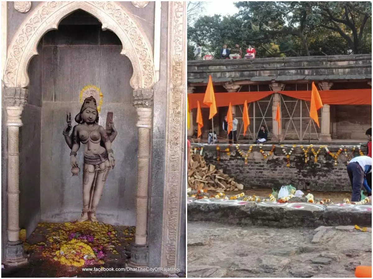 Dhar ki Bhojshala ko lekar kya hai vivad, basant panchami par yahan kyon hota hai tanav, janiye sab kuch:धार की भोजशाला को लेकर क्या है विवाद, वसंत पंचमी पर यहां क्यों होता