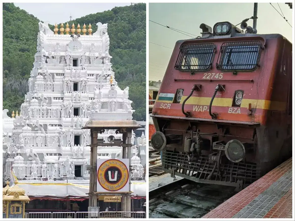 திருப்பதி பக்தர்களுக்கு ஷாக் கொடுத்த தெற்கு ரயில்வே.... ஒரு மாதத்திற்கு இதுதான் நிலைமை! 