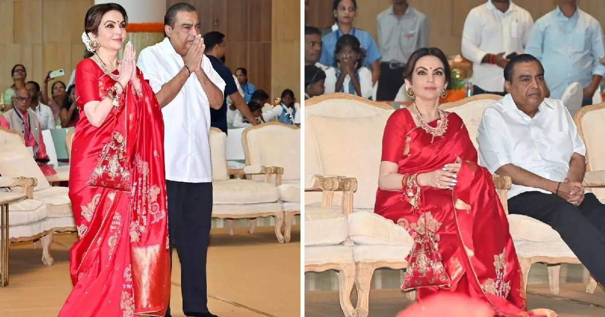 You can buy this red saree of Neeta Ambani from these markets of Delhi, exactly like this, that too at a lower price