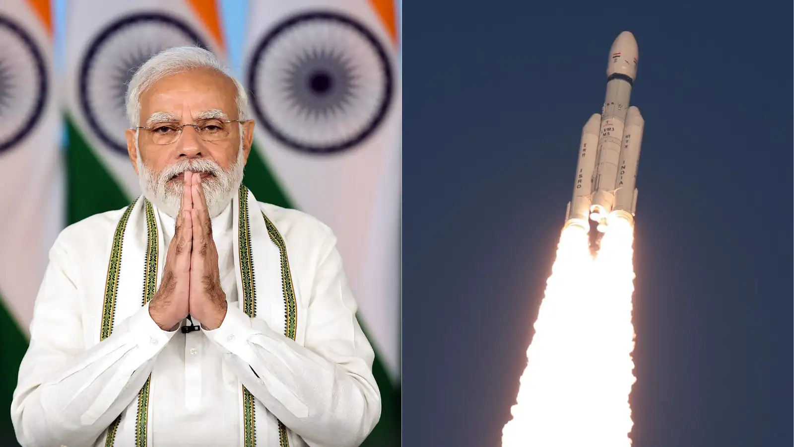 விண்ணில் செலுத்தப்பட்ட பாகுபலி ராக்கெட்.. பிரதமர் மோடி என்ன சொன்னார் தெரியுமா? 